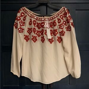 New with tags Tory Burch silk top 12